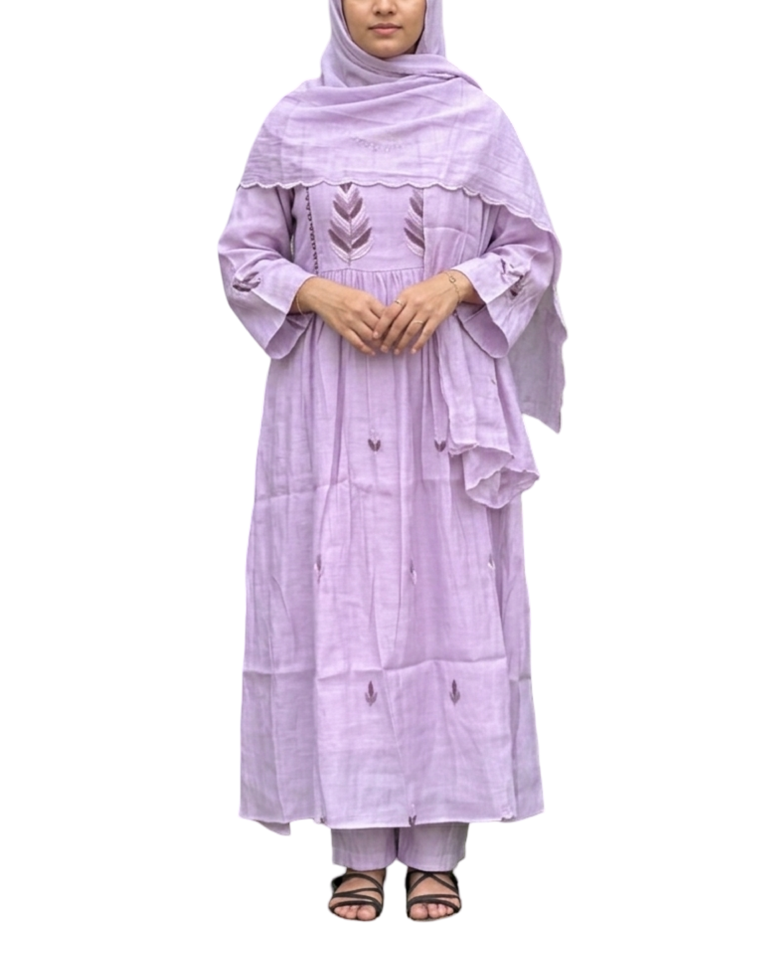 purple anarkali style suit purple anarkali style suit