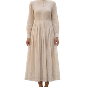 embroidered long frock