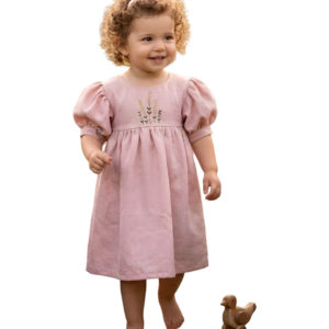 rose pink frock