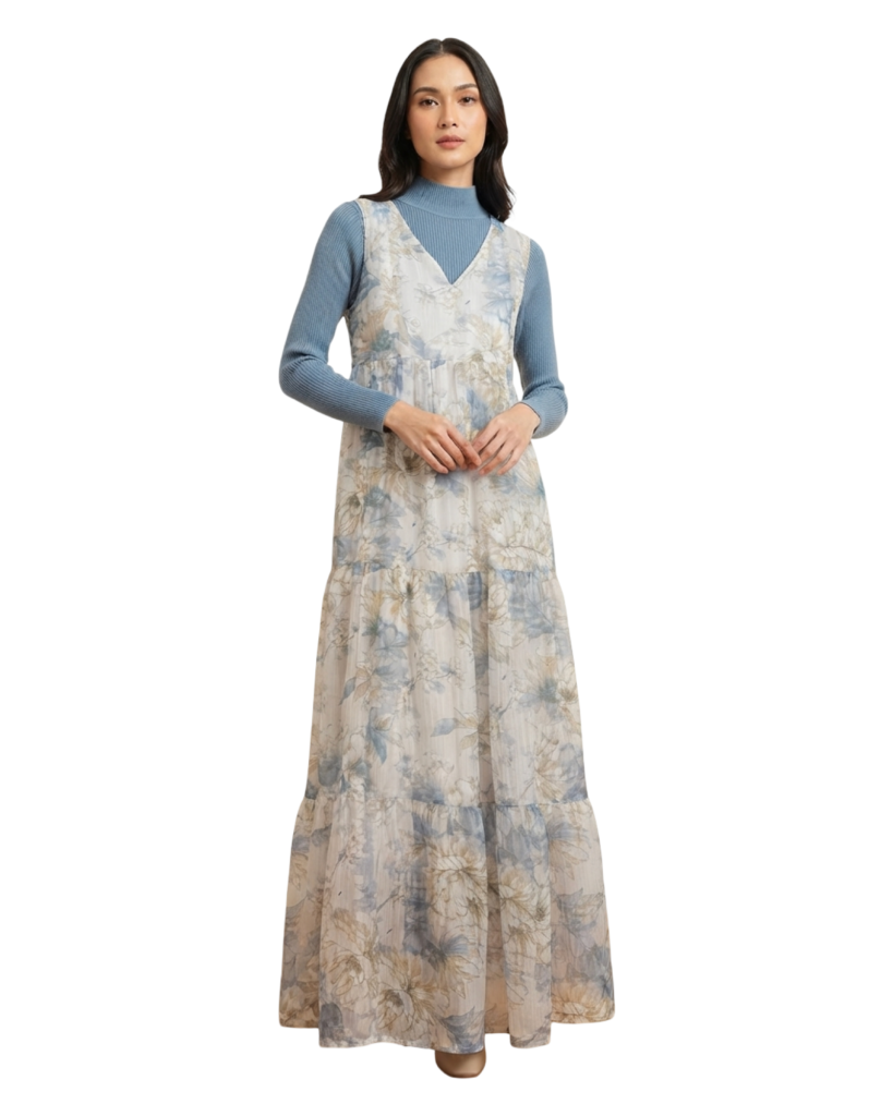 romber dress with inner