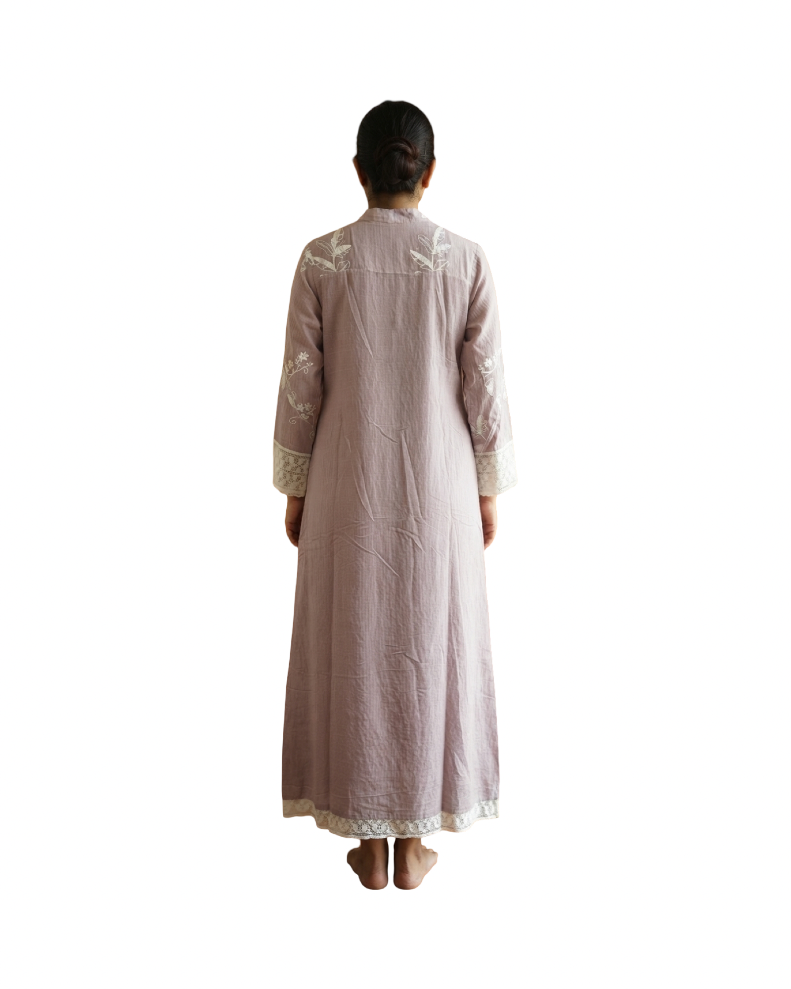 embroidered maxi gown embroidered maxi gown